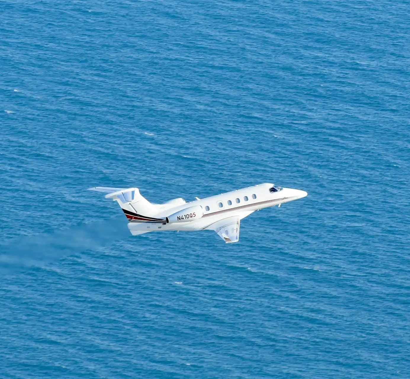 PennJet Aircraft Management jet on runway
